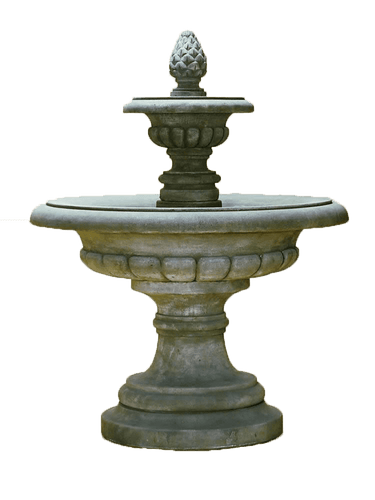 Fontana Grande Cast Stone Outdoor Garden Fountain Fountain Tuscan